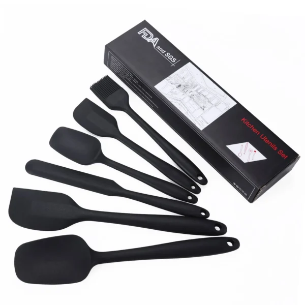 Cooking Baking Set Non-Stick And Heat-Resistant Silicone Spatula Set - Image 2